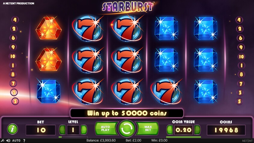 Starburst Slot 3