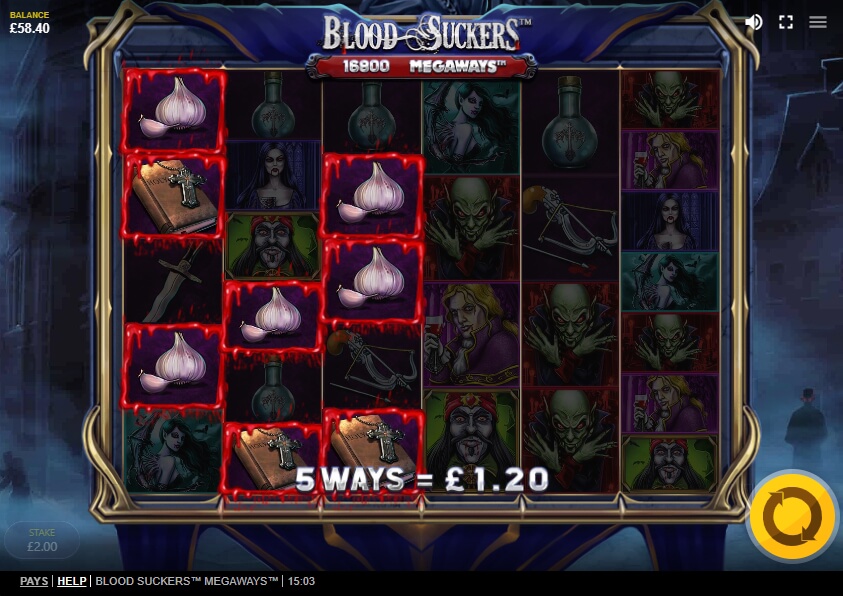 Blood Suckers Megaways Slot Review 3