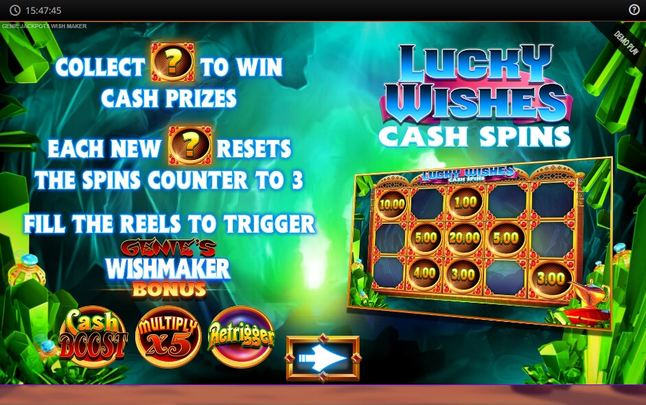 Genie Jackpots Wishmaker Slot Review 5