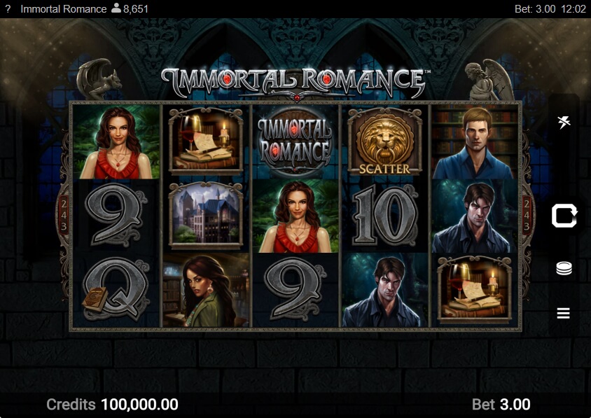 Immortal Romance Slot 3