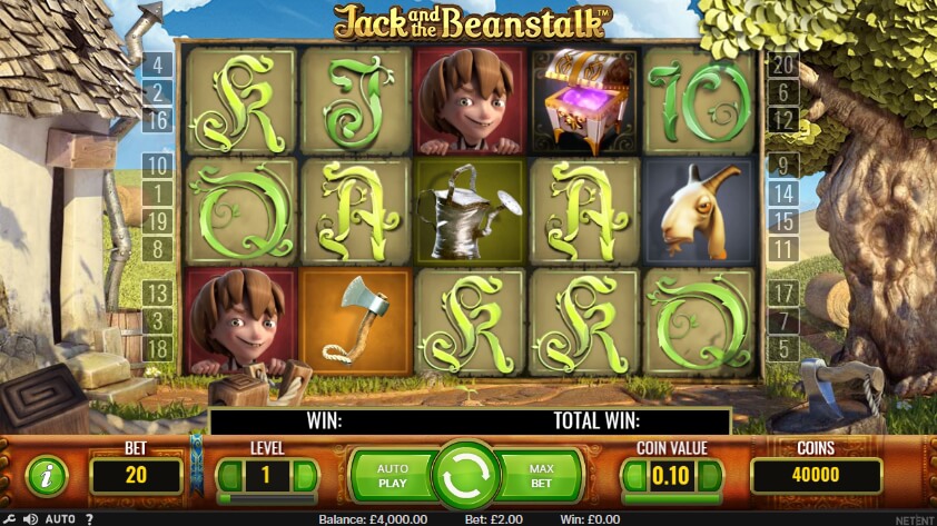 Jack and the Beanstalk Slot Review 2