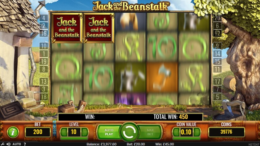 Jack and the Beanstalk Slot Review 3