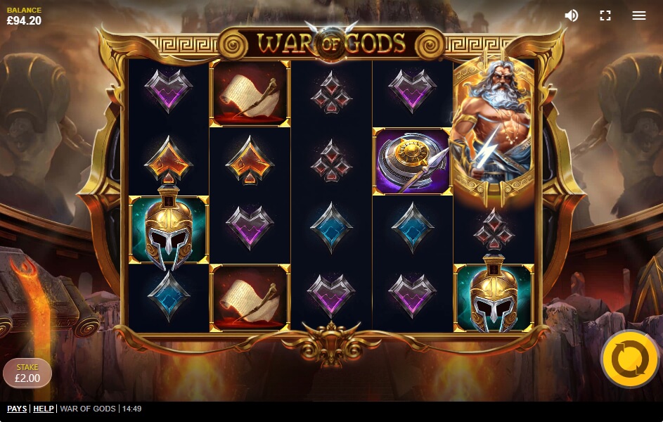 War of Gods Slot 2