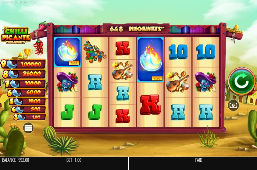 Chilli Picante Megaways Slot Review 3