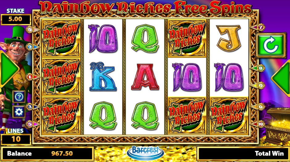 Rainbow Riches Free Spins Slot Review 2